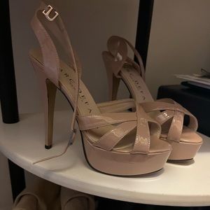 Marc Defang nude heels 8.5